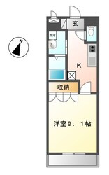 フルールの物件間取画像